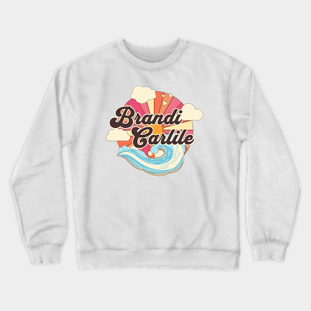 Brandi Ocean Summer Crewneck Sweatshirt by The Manny Cruz Show